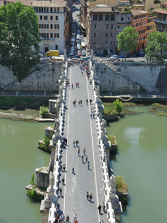 Foto Luftaufnahme der Brücke - Rom