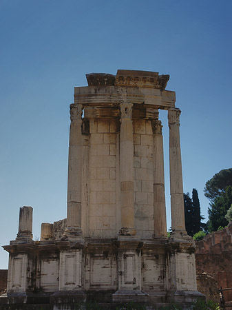 Tempel der Vesta Foto 