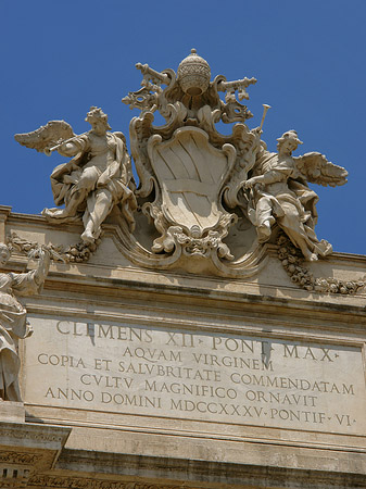 Details am Trevibrunnen Fotos
