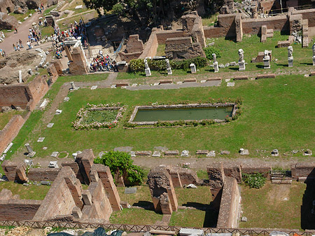 Foto Blick auf das Forum Romanum - Rom