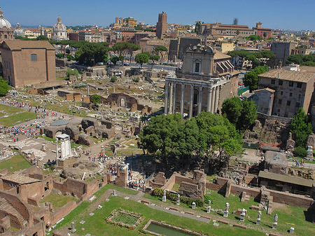 Blick auf das Forum Romanum