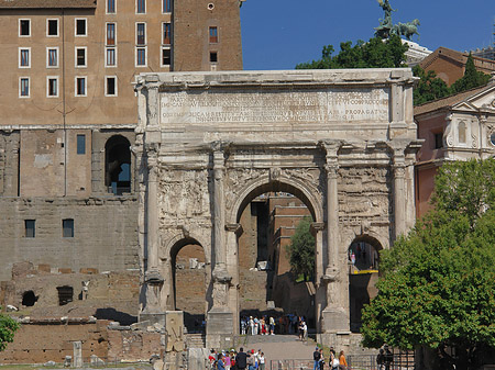 Fotos Triumphbogen des Septimius Severus | Rom
