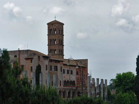 Fotos Blick zur Santa Maria in Cosmedin | Rom