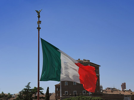 Foto Flagge - Rom