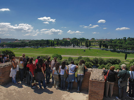 Fotos Menschen vor dem Circus Maximus