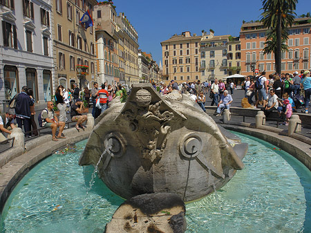 Foto Barcaccia Brunnen - Rom