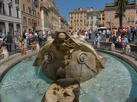 Foto Barcaccia Brunnen - Rom