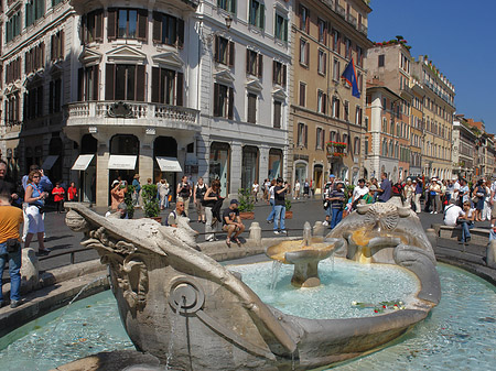 Foto Barcaccia Brunnen - Rom