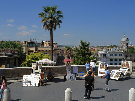 Fotos Palme an der Spanischen Treppe | Rom